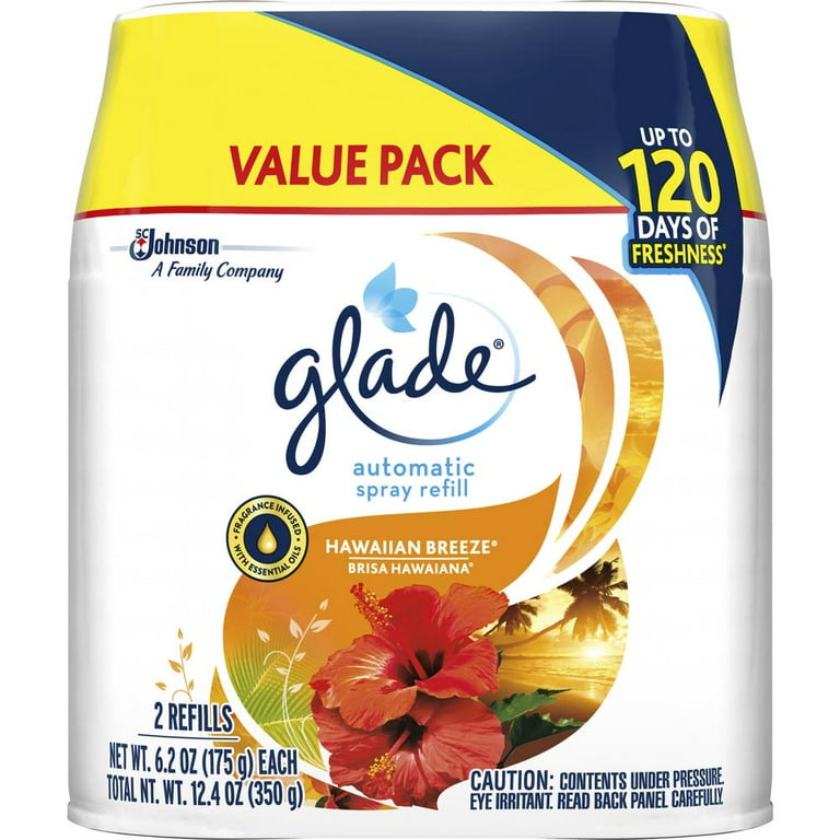Glade Automatic Spray Refill Value Pack - Spray - 3 / Carton - Long Lasting Glade Automatic Spray Refill Value Pack - Spray - 3 / Carton - Long Lasting