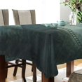 thumbnail image 4 of Yayeee Tablecloths for Rectangular Tables 54 x 54 inch Party Table Cover, Forest House, 4 of 6