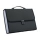 thumbnail image 5 of Carpeta de archivos expandible A4, carpeta organizadora de documentos, bolsa de papel con cierre a presión Negro, 5 of 9
