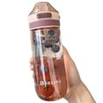 thumbnail image 1 of Bouteille d'Eau Transparente Portable avec Couvercle Rabattable Étanche, 1 of 10