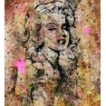 thumbnail image 2 of Wiley, Marta 26x28 Black Ornate Wood Framed with Double Matting Museum Art Print Titled - Marilyn Monroe I, 2 of 4