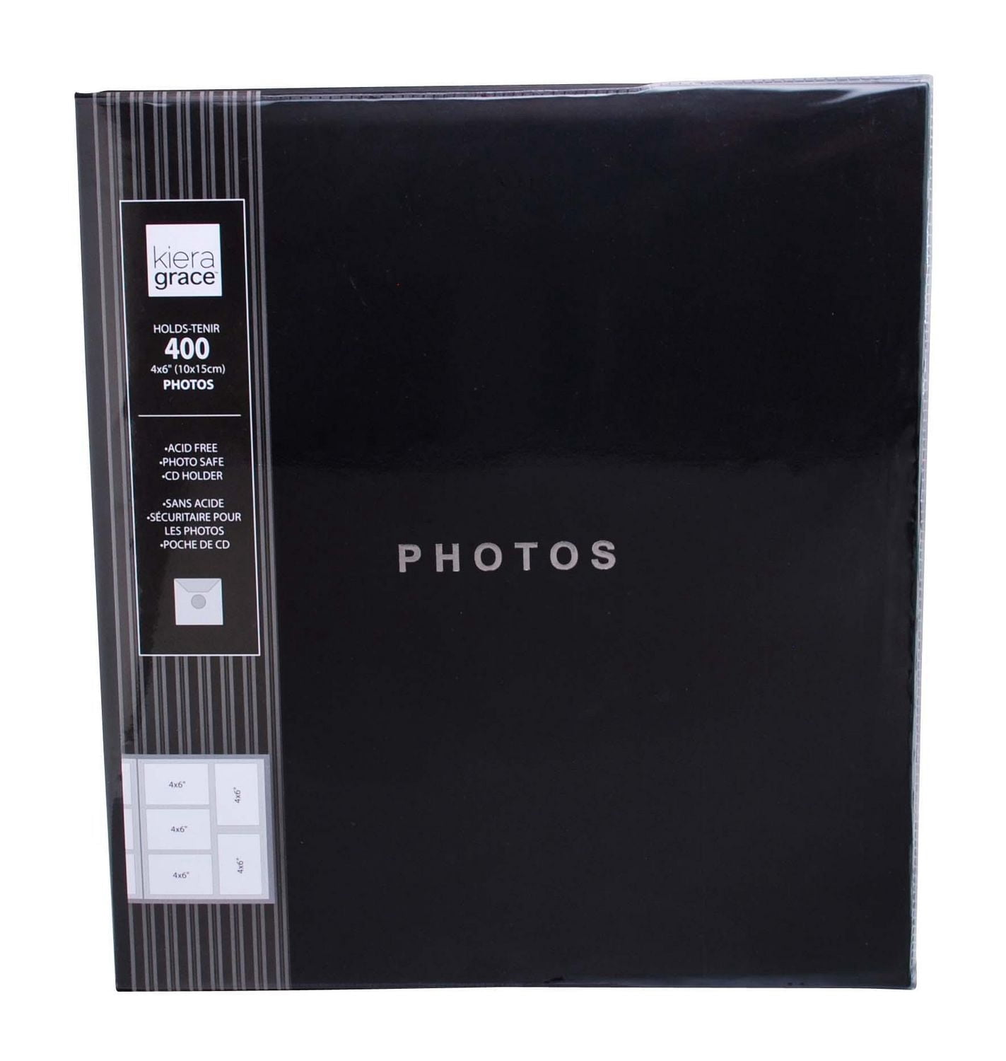 KG Photo Album, Holds 400 4 by 6 Photos