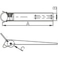 thumbnail image 2 of White Water Marine ARWU-03 304 SS Platform Anchor Roller 23-1/4" Length, Satin Finish, 2 of 4