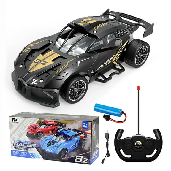 WNFJR RC Car Two Mode Playing Water Spray 4WD Off-road Vehicle Toy Car Automatic Suction Tanks Remote Control Car With Lights Music