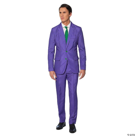 OppoSuits USA OBAS0047LG Mens The Joker Suit Costume - Size 42