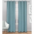 thumbnail image 3 of Safdie & Co Linen Look Blackout curtains 2Pack Taupe, 3 of 11