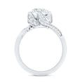thumbnail image 3 of Rosec Jewels Lab Created Diamond Engagement Ring for Women - Nature Inspired Ring - 2 Carat, 14K White Gold, US 4.50, 3 of 9