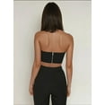 thumbnail image 5 of Strapless Fitted Crop Top, 5 of 5