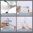 thumbnail image 5 of Vuszr Modern Wall Sconce Cool White LED Acrylic Shade Indoor Lighting, 5 of 5