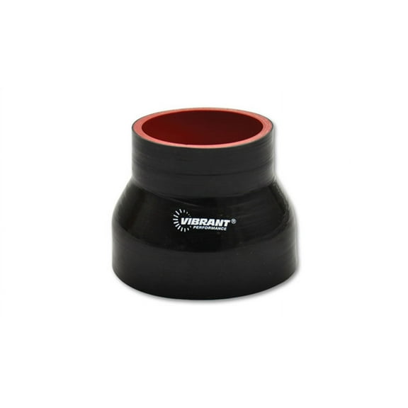 Vibrant Performance 2764 VIB2764 4 PLY REDUCER COUPLING, 2.5IN X 3.5IN X 3IN LONG - BLACK