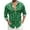 Green, variant on Mens Mardi Gras Sequin Fashion Digital 3D Printed Long Sleeve Lapel Button Down Shirt Top Clothes