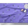 thumbnail image 1 of Soimoi Purple Poly Georgette Fabric Scared Geometric Galaxy Print Fabric by the Yard 42 Inch Wide, 1 of 3