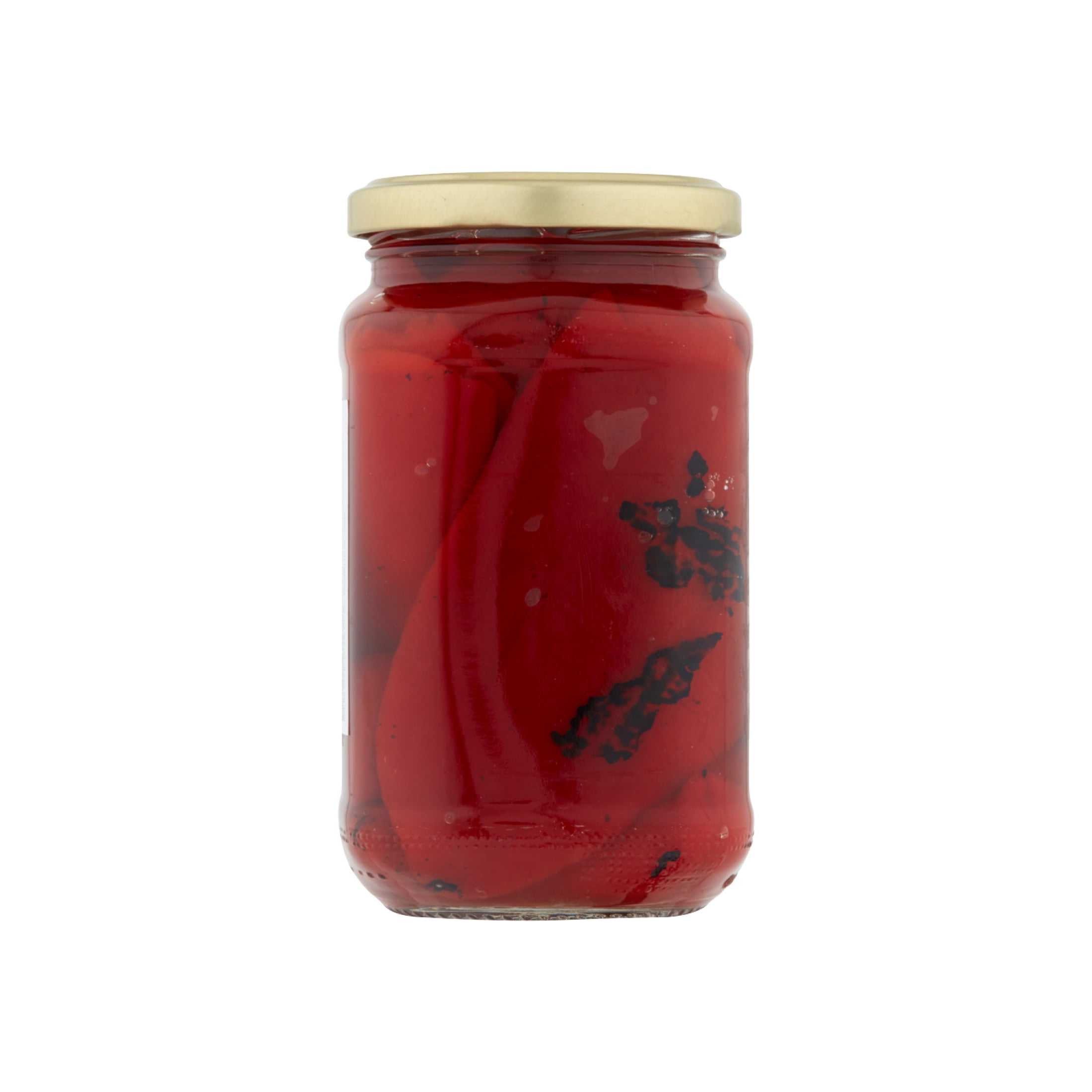 DeLallo Roasted Piquillo Peppers, Non-GMO, Kosher, 12 oz. Jar, (12 Pack)