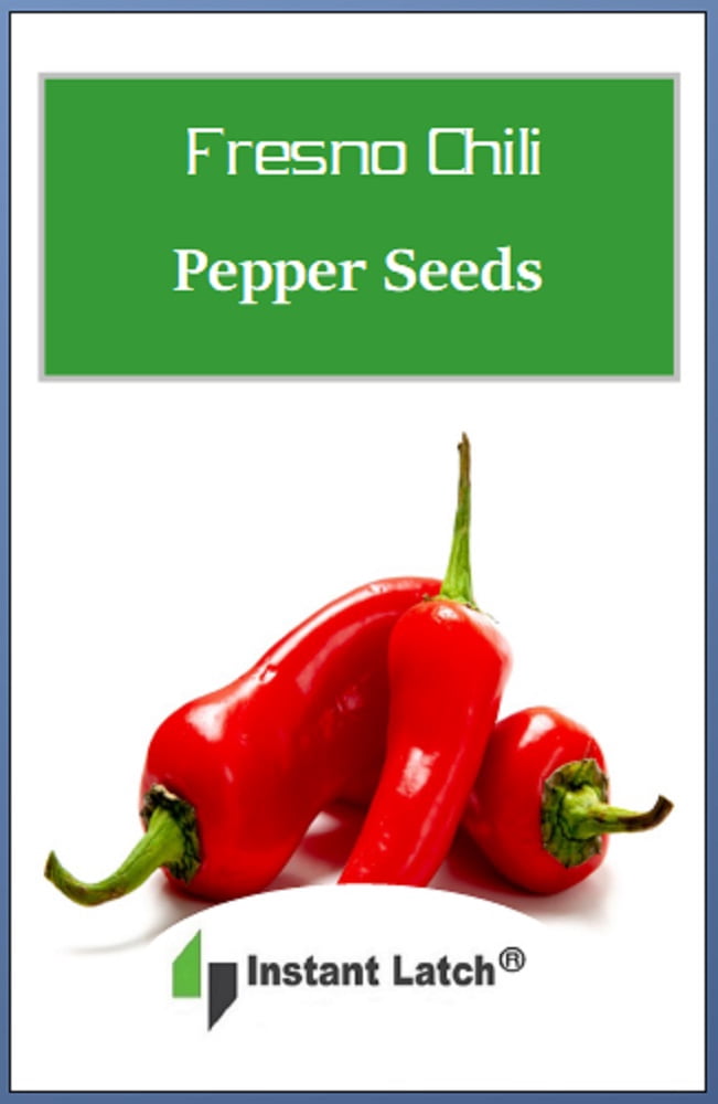 100 Fresno Chili Pepper Seeds NONGMO Heirloom Fresh Garden Seeds