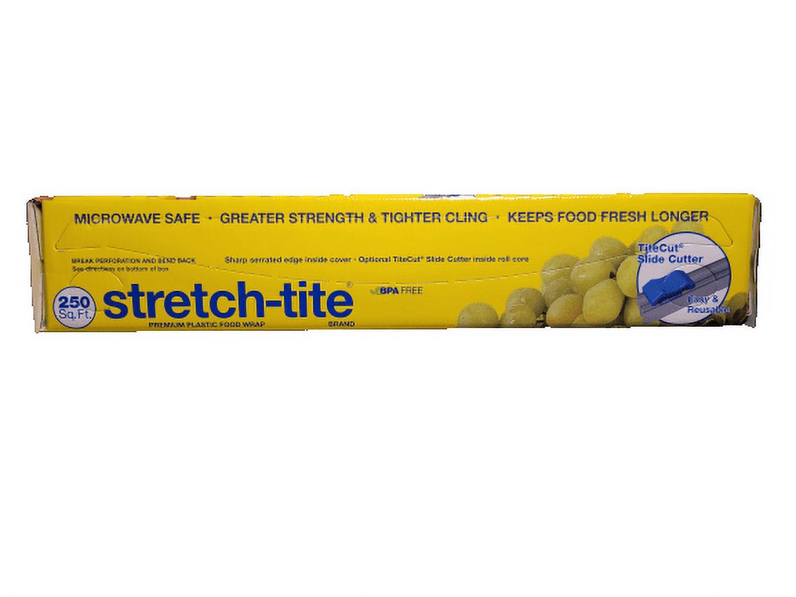 Stretch-Tite Premium Plastic Food Wrap, 250 Square Feet photo 3