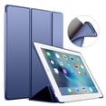 thumbnail image 1 of For Apple ipad Pro 10.5" 2017 Tablet Case Smart Wake Cover flip Leather Tri fold Sleeve Soft shell stand for A1701 A1709 A1852 PU Navy ipad Pro 11 2021, 1 of 6