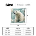 thumbnail image 5 of Bear Covers with Unique Patterns, Set of 2 Decorative Throw Pillow Inserts for Sofa Bed Couch, 16x16/18x18/20x20 Inches, Ideal for Home Decor and Gifting, 5 of 6
