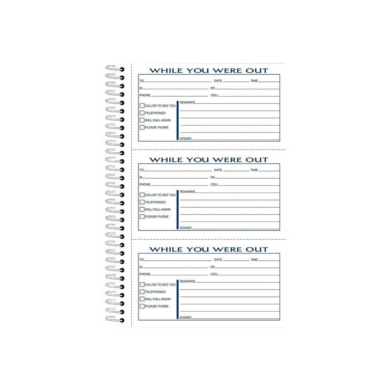 adams-phone-message-book-8-1-2-x-5-1-4-100-pages-white-canary-yellow-walmart-com