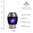 thumbnail image 2 of JAGASY Purple Galaxy Urns for Mother - Mini Urns for Human Ashes Keepsake - Handmade Urn for Ashes Adult Male & Female - Memorial Urn for Mom & Dad - ( 3 Inch ), 2 of 7
