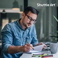 thumbnail image 7 of Mechanical Pencils, Shuttle Art 84 Pack Bulk Mechanical Pencils 0.7mm Medium Point, HB #2 Lead, Assorted Barrels, 7 of 7