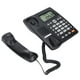 thumbnail image 5 of Teléfono con cable Reducción de ruido Teléfono con cable con identificador de llamadas Función de rellamada silenciosa para la oficina del hotel en casa, 5 of 8