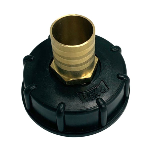GLFSILL IBC 1000L Water Tank Fittings Connector 1/2 3/4 1 Brass Hose Adapter
