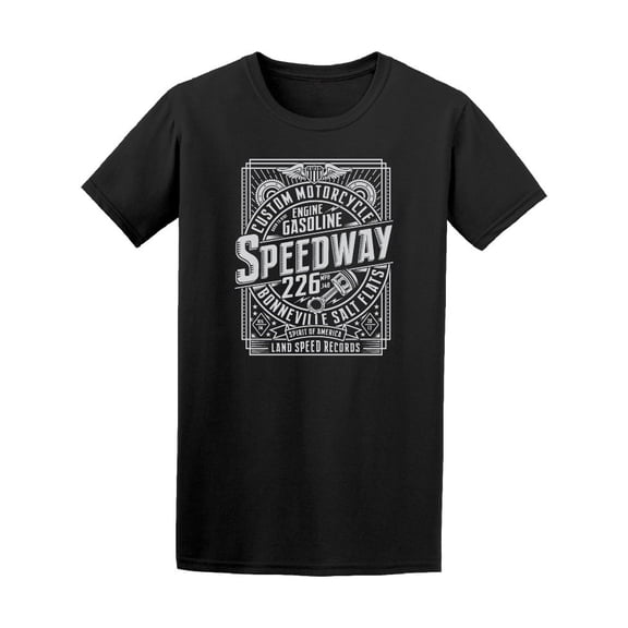 Speedway Motorcycle Boneville Tee Men's -Image by Shutterstock