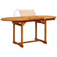 thumbnail image 3 of vidaXL 7 Piece Garden Dining Set Solid Wood Acacia, 3 of 5