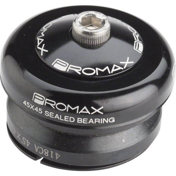 Promax IG-45 Alloy Sealed Integrated 45x45 1" Adaptor Headset Black