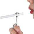 thumbnail image 3 of Soporte para cigarrillos, soporte para anillos para nudillos de 2 piezas, elegante anillo para fumar, apto para mujeres, accesorios para fumar con huesos de mano brillar Electrónica, 3 of 5