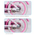 thumbnail image 4 of For 12 inch tires Soporte de estacionamiento de seguridad con resorte para bicicleta para niños de 12/14/16/18/20 pulgadas, 4 of 5