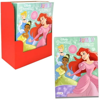 Disney Princess 48 Page Coloring and Activity Book With Tattoos, Paperback  