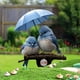 thumbnail image 5 of Estaca de jardín con paraguas de los pájaros azules de primavera - Decoración exterior para jardines y jardines, 5 of 8