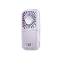thumbnail image 2 of Foldable Makeup Mirror Fan LED Light Neck Hanging Cooling Fan USB Rechargeable Portable Ice Compress Fan For Daily Makeup Desk Use Travel Office Outdoor Hot Weather Comfort, 2 of 9