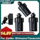 thumbnail image 1 of Batería de 3500MAH 3 Pzas + Juego de Cargador para Daiwa Shimano PLAYS3000 Tanacom1000, MD3000 BM2900 Carrete Eléctrico de Pesca Seaborg Batería, 1 of 6