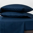 thumbnail image 2 of King 6pc 800 Thread Count Solid Sheet Set Indigo - Threshold Signature, 2 of 4