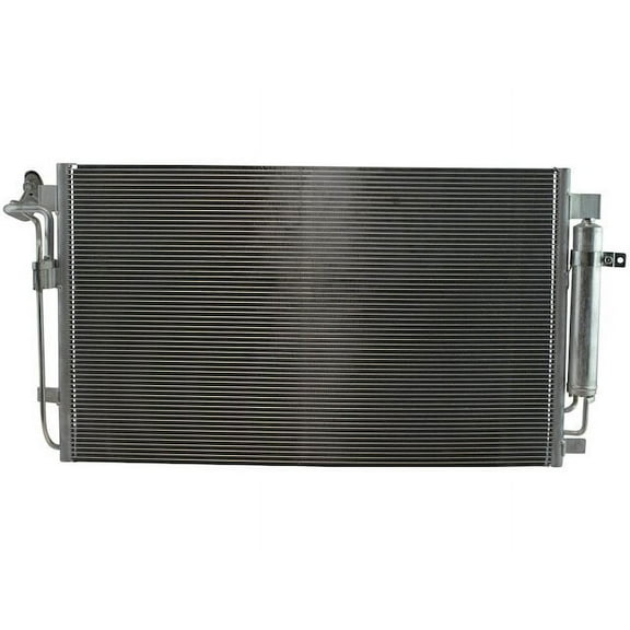 A/C Condenser and Receiver Drier Assembly - Compatible with 2013 - 2018 Nissan Altima Sedan 2014 2015 2016 2017