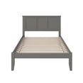 thumbnail image 4 of AFI Madison Full Solid Wood Platform Bed, Grey, 4 of 7