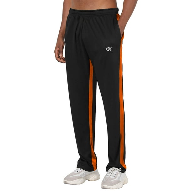 Tyhengta Mens Pants Athletic Open Bottom Running Pants Mesh Mens
