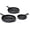 Midnight Blue, variant on Caraway Cast Iron Skillet Set - 8", 10.5”, & 12" Enameled Cast Iron Pan With 3 Layer Enamel Coating - No Seasoning Required - Compatible With All Stovetops - Free From Forever Chemicals - Mist