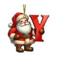 thumbnail image 2 of HomeKingdee Initial Christmas Ornaments for Tree Decorations,Letter Decorative Hanging Christmas Alphabet Letters DIY Craft Ornaments for Christmas Tree, 2 of 2