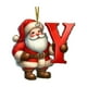 thumbnail image 2 of Christmas Flat 2D Letter Ornament For Tree And Car Hanging, 2 of 2