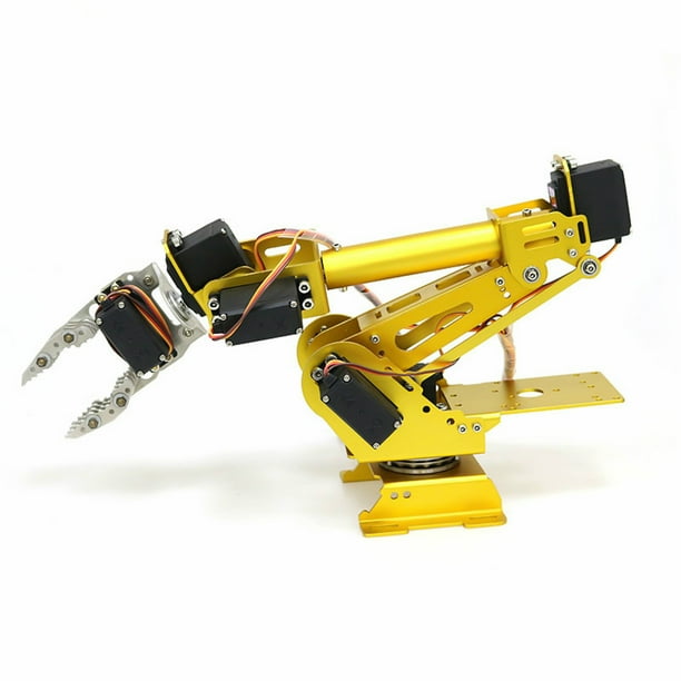 7 DOF Metal Claw Robotic Arm with Servo DIY Kit Mechanical Arm Robot Arm Robotic Clamp Claw Kit
