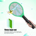 thumbnail image 3 of Inalámbrico Batería eléctrica Mosca Mosquito Swatter Bug Zapper Raqueta Insectos Killer Green Unbranded JY04141-03, 3 of 6