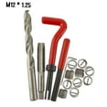 thumbnail image 3 of Thread,M12 M14 Helicoil M8 M12 Kit M5 M6 M5 M6 M8 * 1.25 Helicoil Car Tool M12 * Coil Tool M12 M14 Car Coil M14 Helicoil Car 15pcs Kit M5 Durabled Tool M14 * Ktoo, 3 of 5