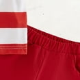 thumbnail image 6 of Povozer 4th Of July Outfits for Kids Toddler Independence Day Clothes Set Toddler Baby Boy 4th Of Outfits Gentleman Button Down Shirt Dress Shorts Fourth Of July Clothes Set Size 1-2 Years,Red, 6 of 6