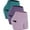 16# Thistle & lavender & Turquoise, variant on Women's 3 Pack High Waist Athletic Shorts Yoga Spandex Gym Workout Shorts with Pockets,Thistle,lavender,Turquoise,XX-Large