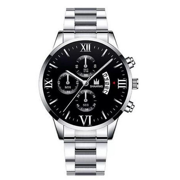 Shaarms Men\'s Brand Watch, Stainless Steel Fashion Business Watch