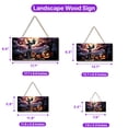 thumbnail image 5 of Spooky Halloween Night Witch Great Dane Glowing Pumpkins Landscape Wood Sign Danes Dog Lover Gifts Hanging Wall Home Decor - 12015, 5 of 5