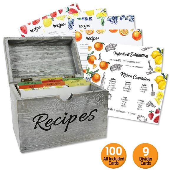 Recipe Card Box